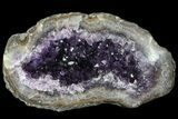 Purple Amethyst Geode - Uruguay #83544-1
